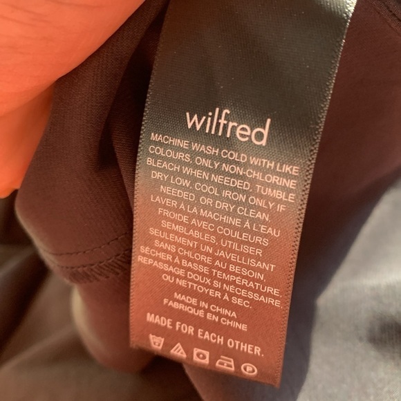 Wilfred Only Slip Satin Midi Dress size XL black classic elegant‎ - Picture 3 of 14